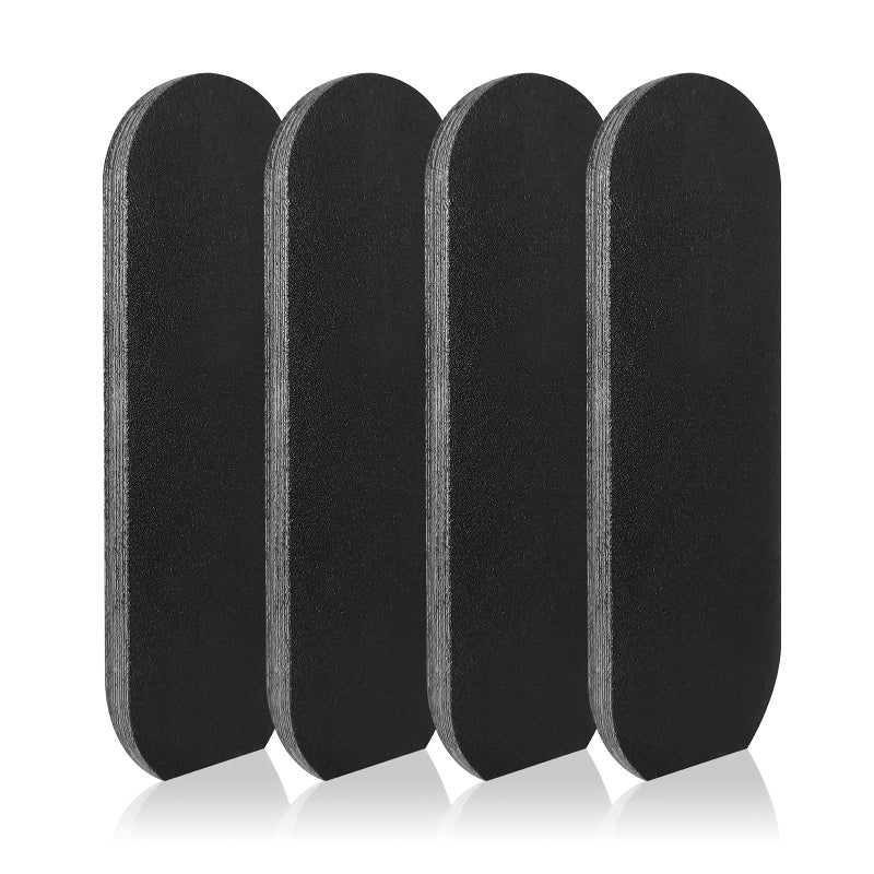 EagleKing Stainless Steel Foot File Refills, 40 Pieces Replacement Pads, Foot Rasp Pad with Removable Glue, Size 5.2" L x 1.7" W - Image 1
